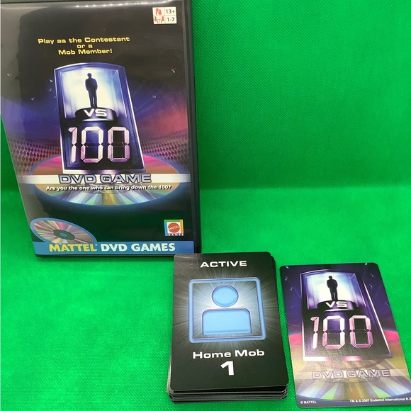 Mattel 1 vs 100 DVD Game Great For Family Game Night - Picture 3 of 5